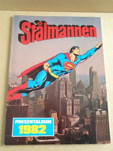 Stålmannen - Presentalbum (1982) - ett Semic album