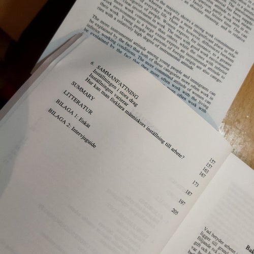 Arbetet i människors liv av Birgitta Eriksson, bok, good