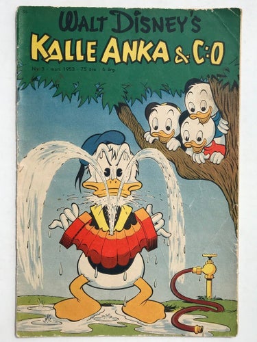 Kalle Anka - 1953:3. G-VG