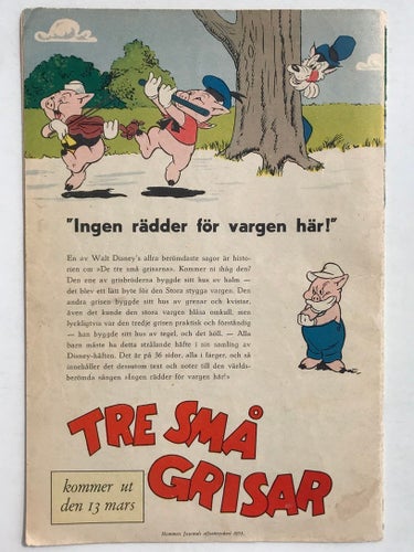 Kalle Anka - 1953:3. G-VG