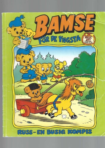 Bamse för de Yngsta Russ en Busig Kompis skick g-vg