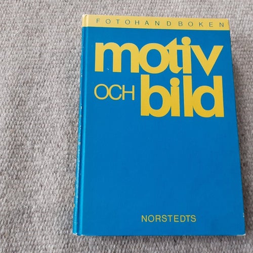 Fotohandboken. Motiv och Bild. Bok. 1958. Nordisk Rotogravyr.