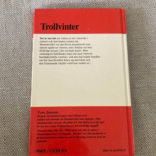 Trollvinter av Tove Jansson, Oklart publiceringsår