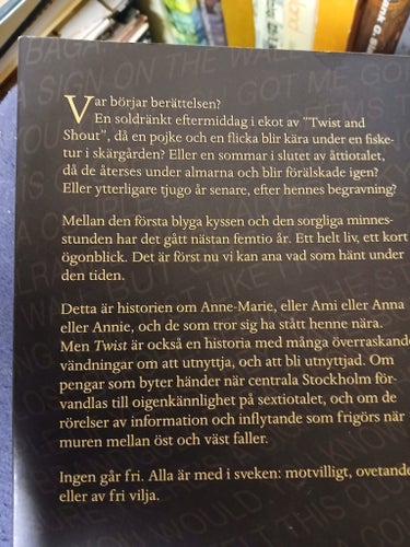 Klas Östergren - Twist. Häftad bok.