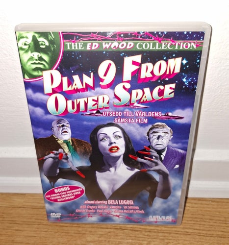 Plan 9 From Outer Space - Ed Wood - Njutafilms - Studio S! OOP/Utgått!