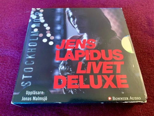 Ljudbok: Jens Lapidus - Livet Deluxe (Ljudbok CD)