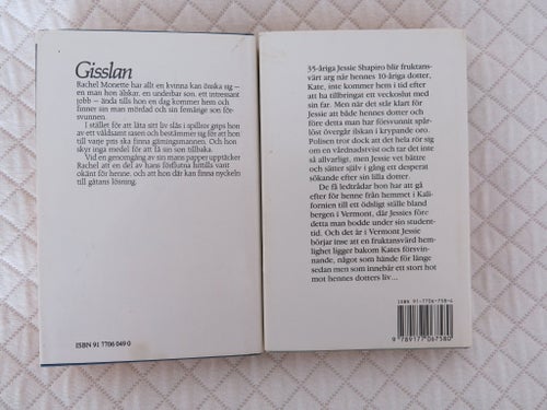 Gisslan & Försvunnen - Peter Abrahams - Okänt År