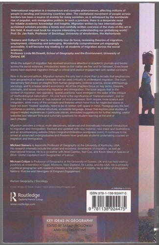 Migration / Michael Samers, Michael Collyer