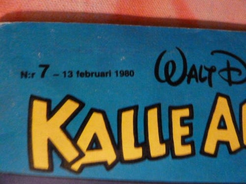 KALLE ANKA & CO, 7-1980, TIDNING