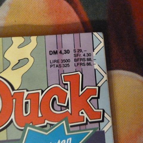 DONALD DUCK, SONDERHEFT, TIDNING, PÅ TYSKA