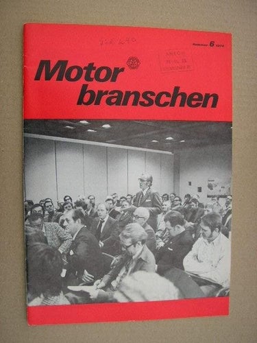 Motorbranschen 1974 Nr. 6