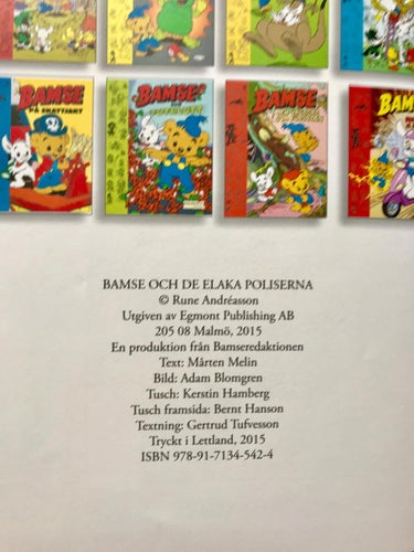 BAMSE OCH DE ELAKA POLISERNA + BAMSE OCH SJÖRÖVARNA