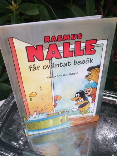 Rasmus Nalle får oväntat besök Camilla Gripe 1994 Nordisk bok Fint skick