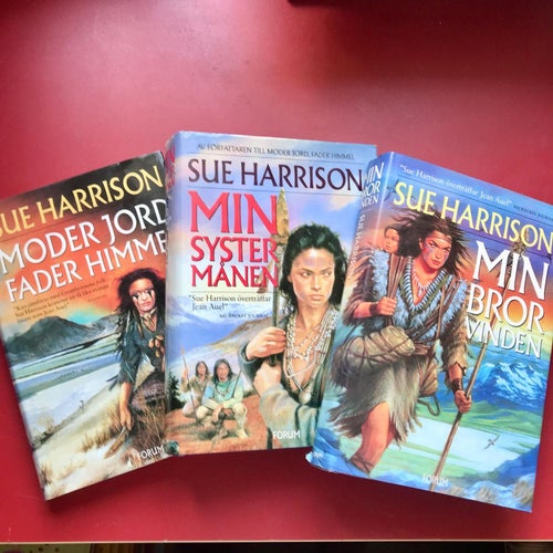 MODER JORD, FADER HIMMEL + MIN SYSTER MÅNEN + MIN BROR VINDEN Sue Harrison