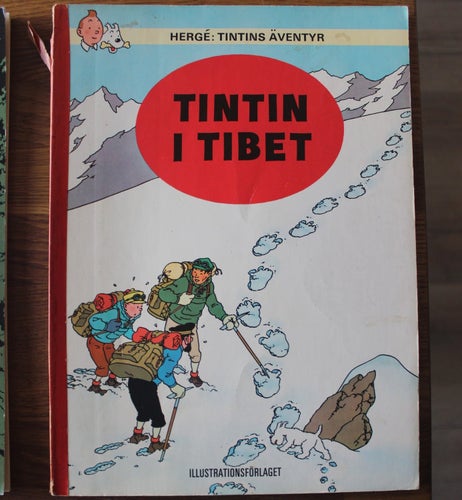 TINTIN i Tibet 1969 1:a UPP