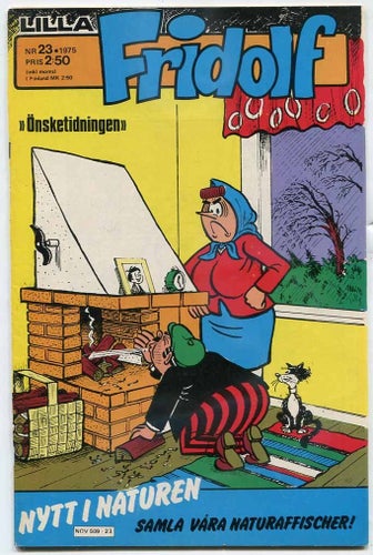 Lilla Fridolf 1975 nr 23 Familjen Flax , Knasen Tjalle Tvärv