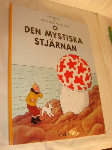 Tintins äventyr 10 - Den mystiska stjärnan INB. NY Cobolt