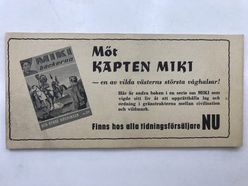 Trioserien Bronco - 1962:6 FN-VF