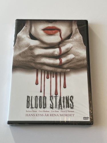 Blood stains (Barbara Niven & Gary Hudson, 2005). Inplastad DVD