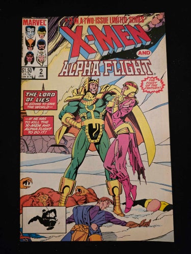 X-Men Alpha Flight (1985 1st Series) #2