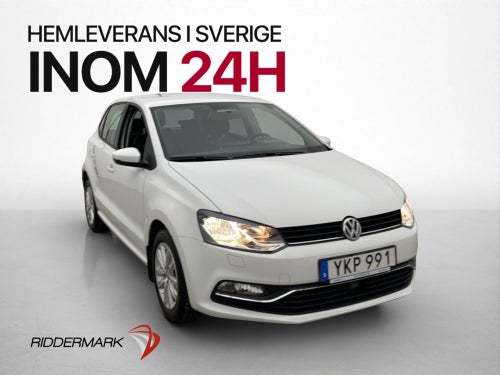 Volkswagen Polo TSI 90hk Bluetooth 0.47 l/mil 2-Brukare