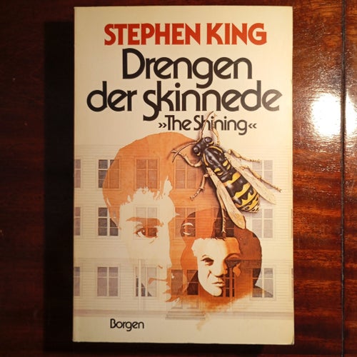 The Shining /Drengen der skinnede, Stephen King, 1980, sällsynt Dansk 1:a utgåvan)