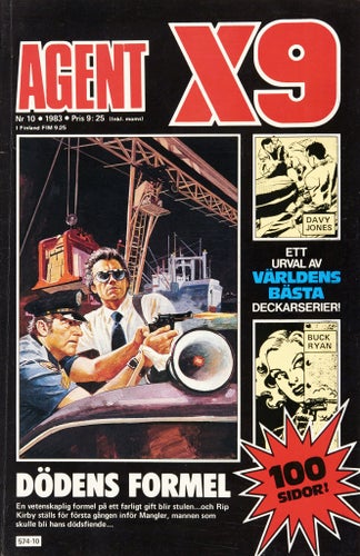 Agent X9 Serietidning 1983 nr 10 (Oläst arkivex)