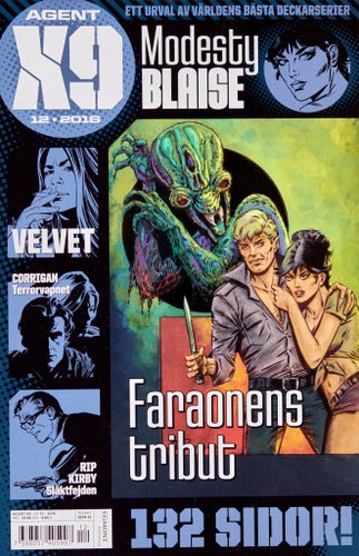 Agent X9 Serietidning 2016 nr 12 (Oläst arkivex) Modesty Blaise