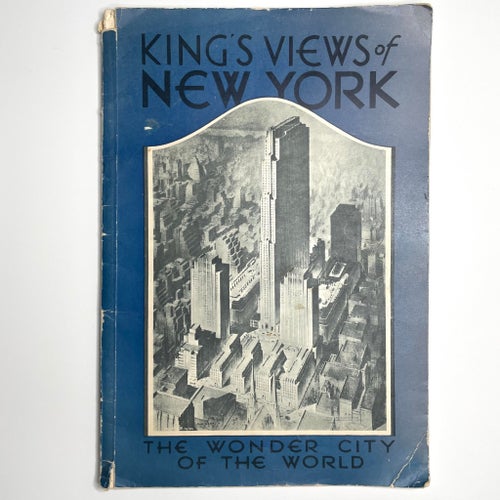 King’s Views of New York vintage guide bok 1930-tal