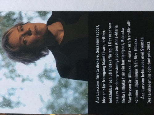 Bok Spänningsroman av Åsa Larsson
