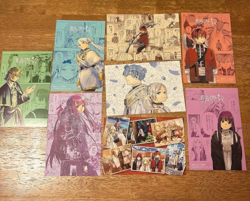 Sousou no Frieren Post Card Manga's Bonus illust Card Set