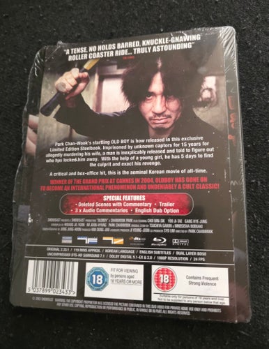 Oldboy - Limited Edition Steelbook Blu-ray [Ny]