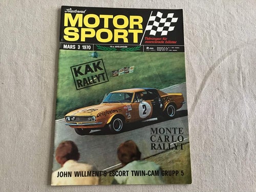 IMS MOTORSPORT NR 3 1970 KAK RALLYT,RALLY,STIG BLOMQVIST,IS SM,ÖSTGÖTARALLYT
