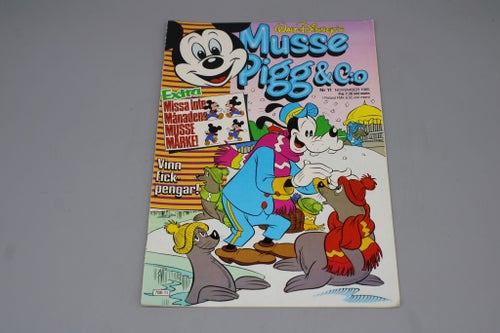 Musse Pigg & Co Nr 11 1985