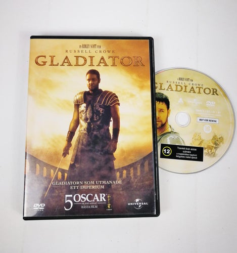 DVD Gladiator (Russell Crowe Ridley Scott Joaquin Phoenix Rom Italien)