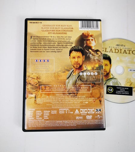 DVD Gladiator (Russell Crowe Ridley Scott Joaquin Phoenix Rom Italien)