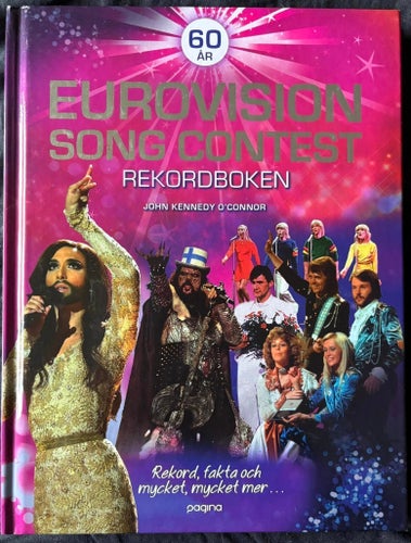 BOK John Kennedy O´Connor - 60 År Eurovison Song Contest Rekordboken