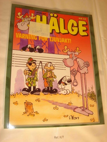 HÄLGE ALBUM nr 30 NY OLÄST tryckt 2021 Finland