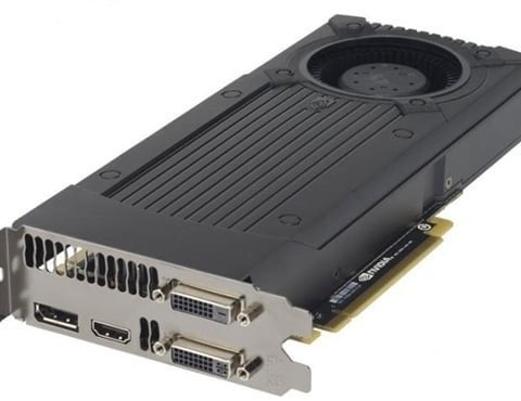 2 GB NVIDIA Geforce GTX760 grafikkort