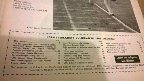 Idrottsbladet, Jul 1963