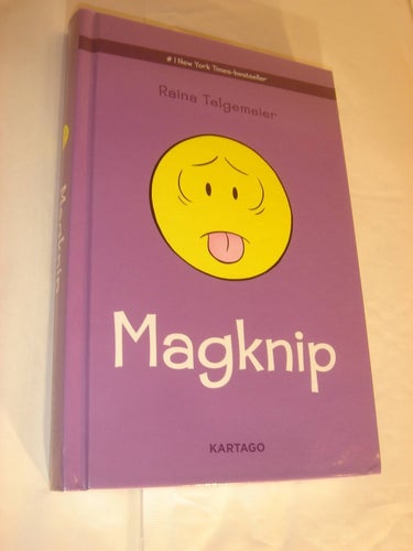 Magknip INBUNDET ALBUM NYTT OLÄST Raina Telgemeier