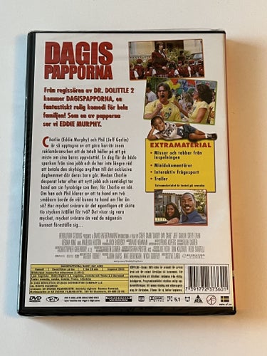 Dagispapporna (Eddie Murphy & Jeff Garlin, 2003). Inplastad DVD