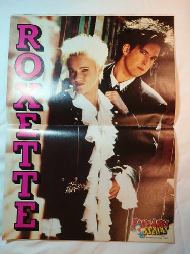 Kalle Anka nr 45 1990 - Bilaga: Roxette Poster
