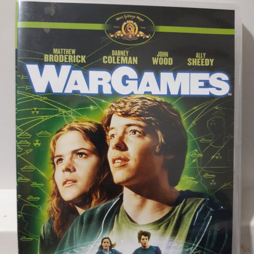 WARGAMES (1983) - Matthew Broderick, Ally Sheedy *UTGÅNGEN DVD* - Svensk text