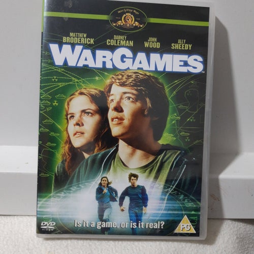 WARGAMES (1983) - Matthew Broderick, Ally Sheedy *UTGÅNGEN DVD* - Svensk text