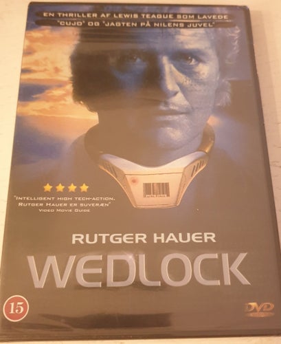 Wedlock (1991) - Rutger Hauer - Inplastad DVD