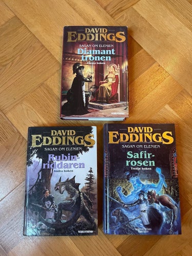 Sagan om Elenien av David Eddings - Komplett trilogi