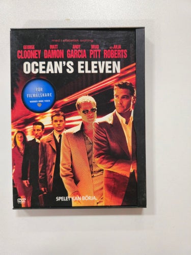 Ocean's Eleven (DVD) – Stjärnspäckad kuppfilm med Clooney & Pitt