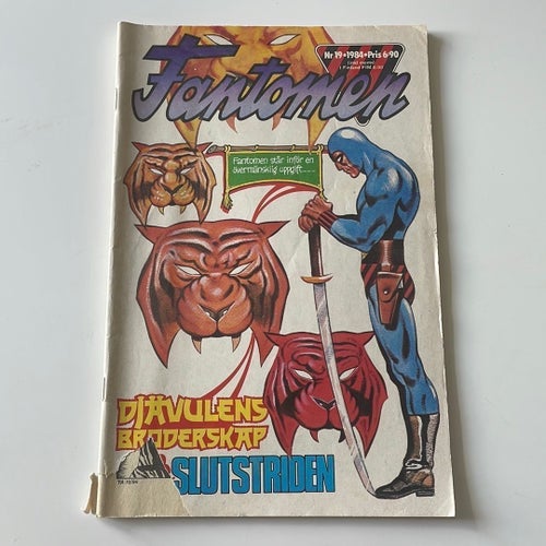 Fantomen nummer 19, årtal 1984