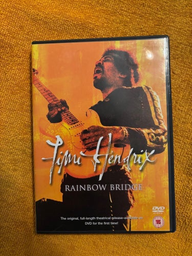 Jimi Hendrix Rainbow Bridge DVD Obruten inplastad DVD